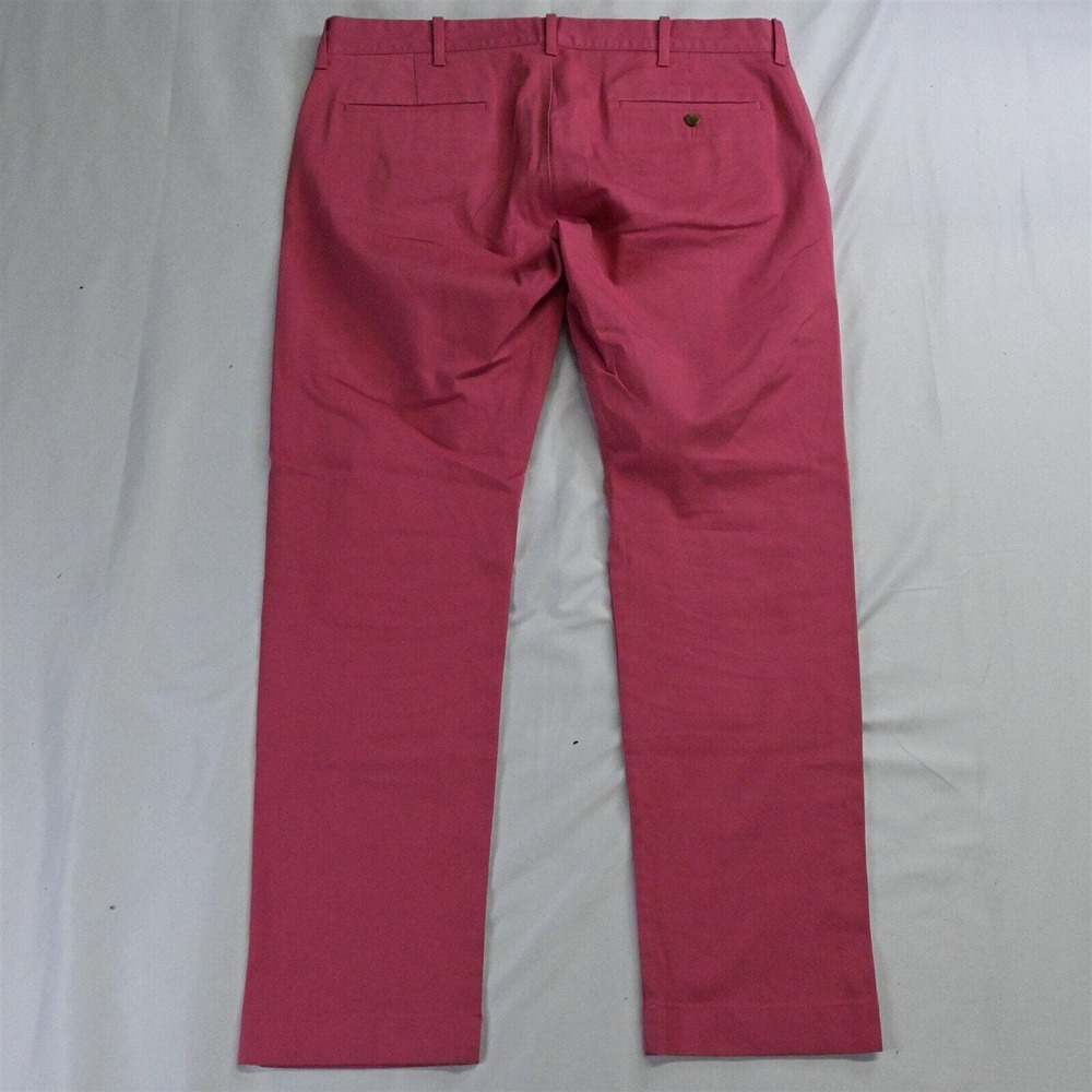 J.CREW‎ 34 x 30 Pink Slim Fit Chino Pants - Picture 5 of 5